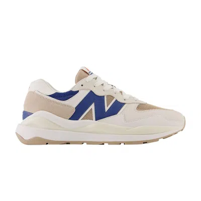 Pre-owned New Balance 57/40 'sea Salt Atlantic Blue' In Cream