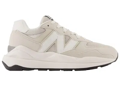 Pre-owned New Balance 57/40 Sneakers In Moonbeam/sea Salt