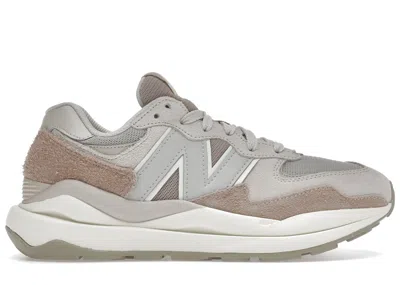 Pre-owned New Balance 57/40 Sneakers In Moonbeam/sea Salt/mindful Grey In Multi
