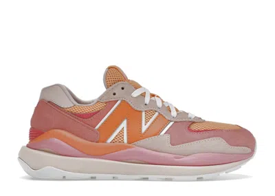 Pre-owned New Balance 57/40 Valentine's Day (women's) Sneakers In Lightin Pink/light Pink/orange