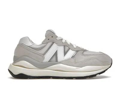 Pre-owned New Balance 57/40 (women's) Sneakers In Nimbus Cloud/sea Salt/white