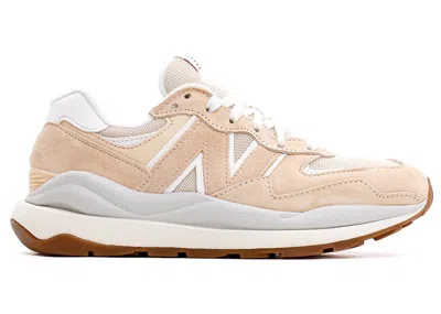 Pre-owned New Balance 57/40 (women's) Sneakers In Vintage Rose/sea Salt/gum