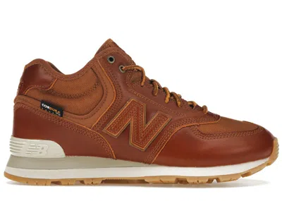Pre-owned New Balance 574h Cordura Sneakers In Brown
