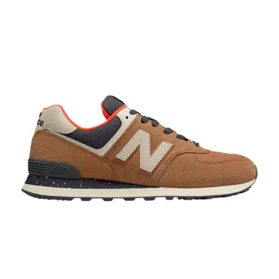 Pre-owned New Balance 574v2 'hi-viz Pack - Brown Sugar' | Men's Size 8