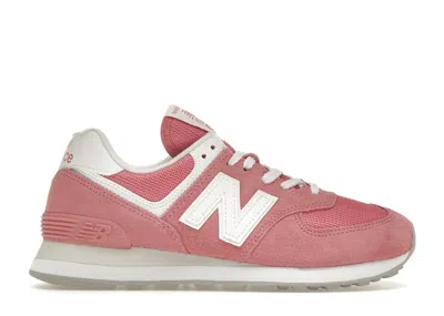 Pre-owned New Balance 574v2 (women's) Sneakers In Natural Pink/white In Multi