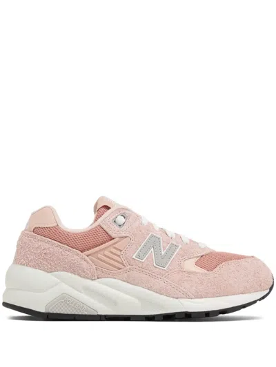 New Balance Sneakers Mit Logo-patch In Rosa