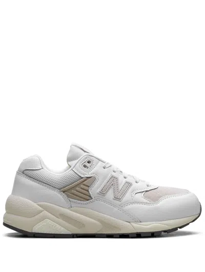 New Balance 580 "white/tan" Sneakers In 白色