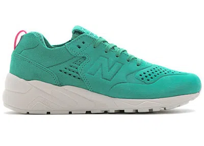 Pre-owned New Balance 580 (women's) Sneakers In Green/reef/pink