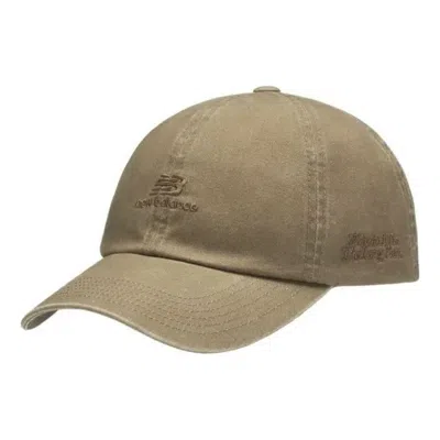 New Balance 6 Panel Seasonal Hat 'beige' In Brown