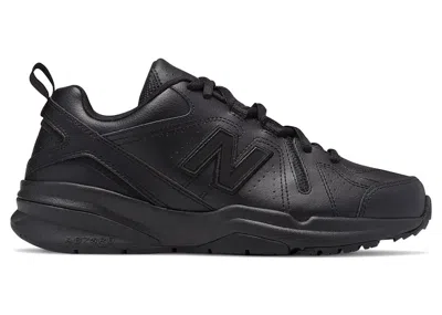 Pre-owned New Balance 608v5 Slip Resistant (women's) Sneakers In Black