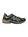 New Balance Low-top Camouflage Pattern Sneakers In Army Orange