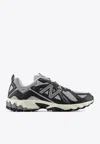 New Balance Mesh Panelled Low Top Sneakers In Black