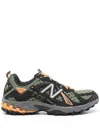 New Balance Low-top Camouflage Pattern Sneakers In Nero E Grigio