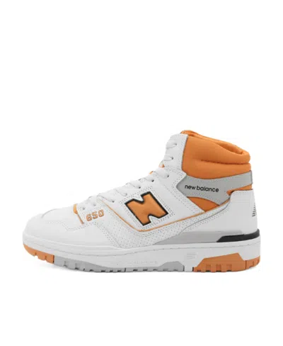 New Balance 650 High-top Sneakers In White