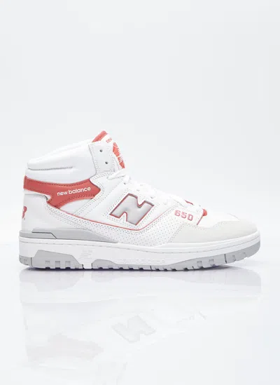 New Balance 650 High-top Sneakers In White