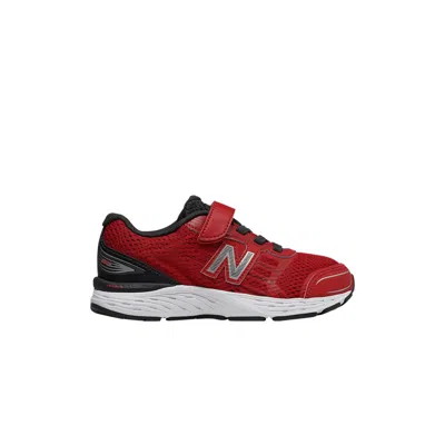 Pre-owned New Balance 680v6 Bungee Infant Extra Wide 'red Black' | Infant Size 3