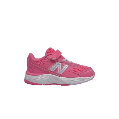 Pre-owned New Balance 680v6 Bungee Toddler 'sporty Pink Astral Glow' | Infant Size 6