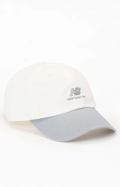 New Balance 6-panel Flying Stacked Dad Hat In Gray In Neutral