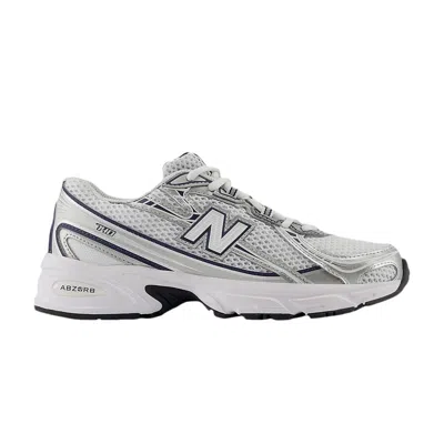 Pre-owned New Balance 740 Big Kid Wide 'navy White' | Kid's Size 7