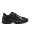 New Balance Mens Black Mono 740 V2 Branded Mesh Low-top Trainers In Black