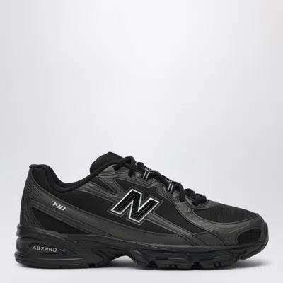 New Balance 740 Black/silver Metallic Sneakers