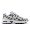 New Balance Gender Inclusive 740 Sneaker In Blue/brown/white