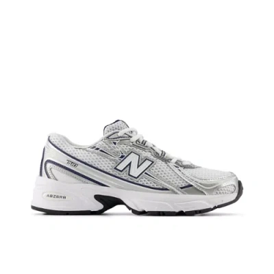 New Balance Kids' Kinder 740 In Blau/weiss, Synthetic, Grösse 40 In White