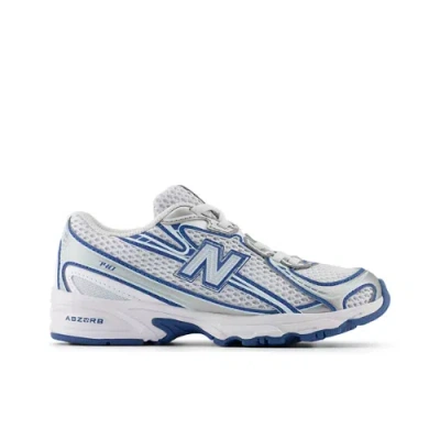 New Balance Kids' ' 740 Bungee Lace In Blue