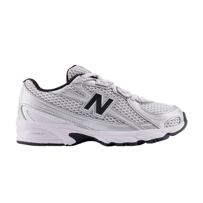 Pre-owned New Balance 740 Bungee Lace Little Kid 'silver Metallic Black' | Grey | Kid's Size 7 In Gray