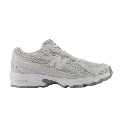 Pre-owned New Balance 740 Bungee Lace Little Kid Wide 'grey Matter' | Kid's Size 1 In Gray