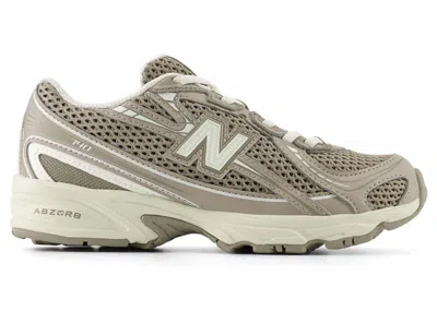 Pre-owned New Balance 740 Bungee Lace Sneakers In Arid Stone/angora