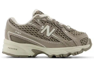 Pre-owned New Balance 740 Bungee Lace Sneakers In Arid Stone/angora