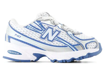 Pre-owned New Balance 740 Bungee Lace Sneakers In Ice Blue Sea Stone