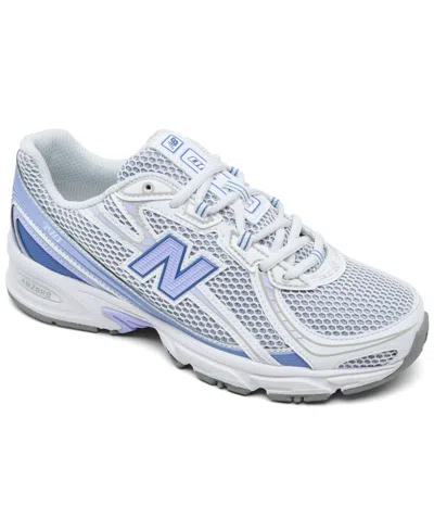 New Balance 740 Casual Sneakers From Finish Line In Blue