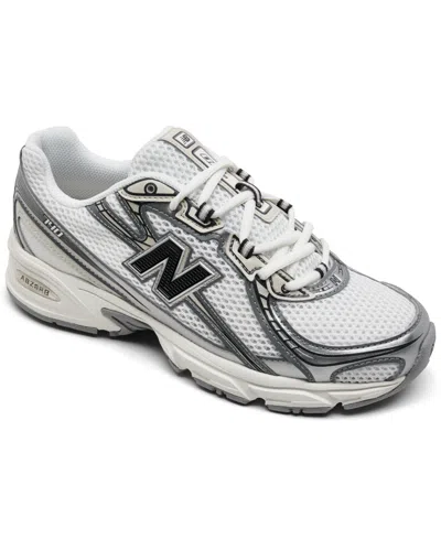 New Balance 740 Casual Sneakers From Finish Line In Gray