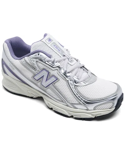New Balance 740 Casual Sneakers From Finish Line In White