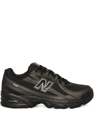 New Balance 740 Lace-up Sneakers In Black