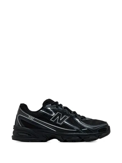 New Balance 740 Lace-up Sneakers In Black