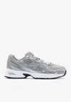 New Balance 740 Low-top Sneakers In Black With Silver Metallic In Gray