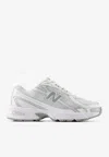 New Balance Women's 740 Sneaker In White With Silver Metallic And Reflection At Urban Outfitters In Multi
