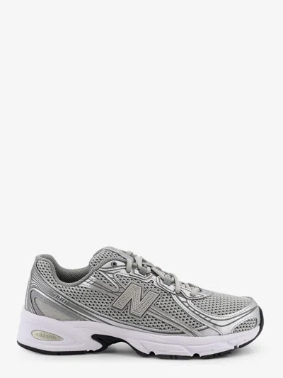 New Balance 740 Mesh Sneakers With Iconic Contrasting Side Logo In Grey