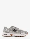 New Balance 740 Mesh Sneakers With Leather Inserts In Gray