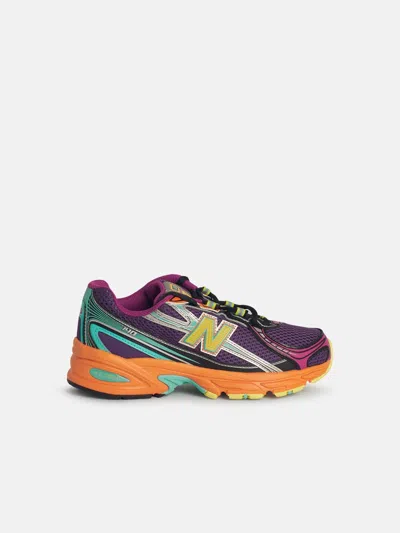 New Balance '740' Multicolor Mesh Sneakers