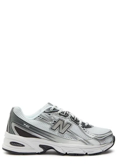 New Balance 740 Panelled Mesh Sneakers In White