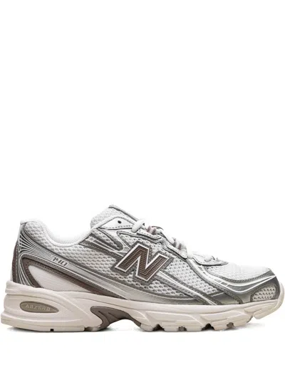New Balance 740 "sea Salt/arid Stone/silver Metallic/mushroom" Sneakers In Neutral