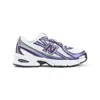 New Balance Dynamic Leather And Mesh Sneakers With Robust Cushioning
