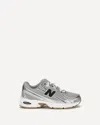 New Balance 740 Mesh Sneakers With Leather Inserts In Gray