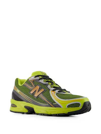 New Balance Fabric Low-top Sneakers In Green