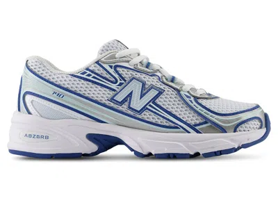Pre-owned New Balance 740 Sneakers In Ice Blue/sea Stone