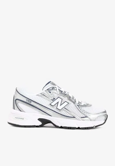 New Balance 740 Sneakers In Nb Navy With White And Shadow Grey In Multi